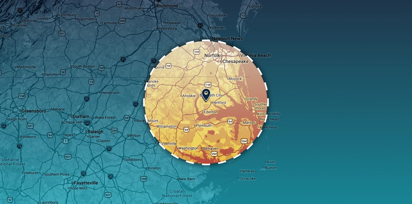 map full width